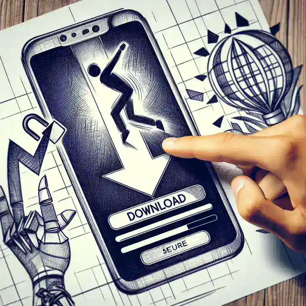 Alt text: "Instrucciones visuales para descargar videos de TikTok de manera segura y completa, destacando herramientas y pasos en una guía paso a paso."